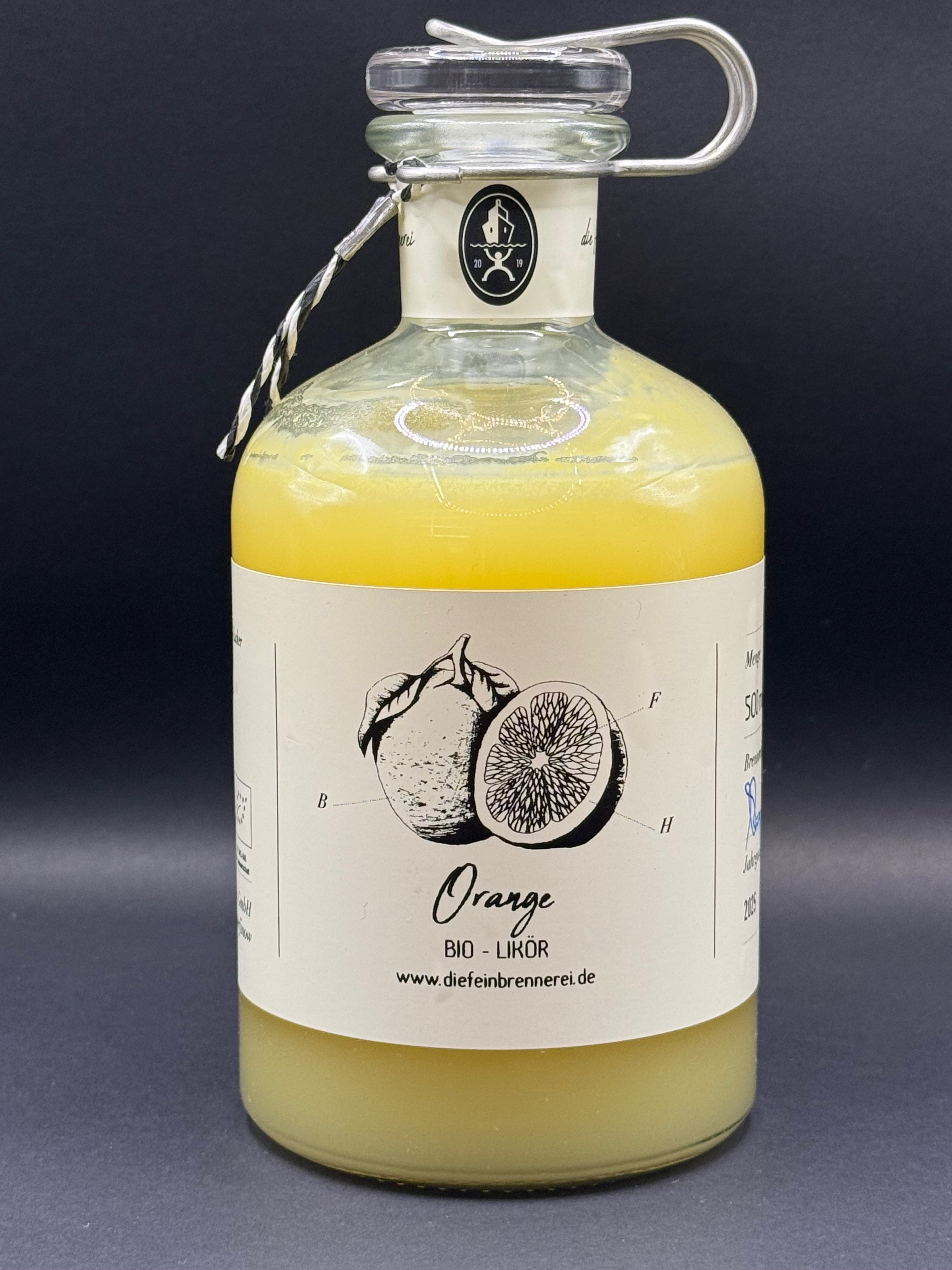 Orangen - Likör (bio zertifiziert)