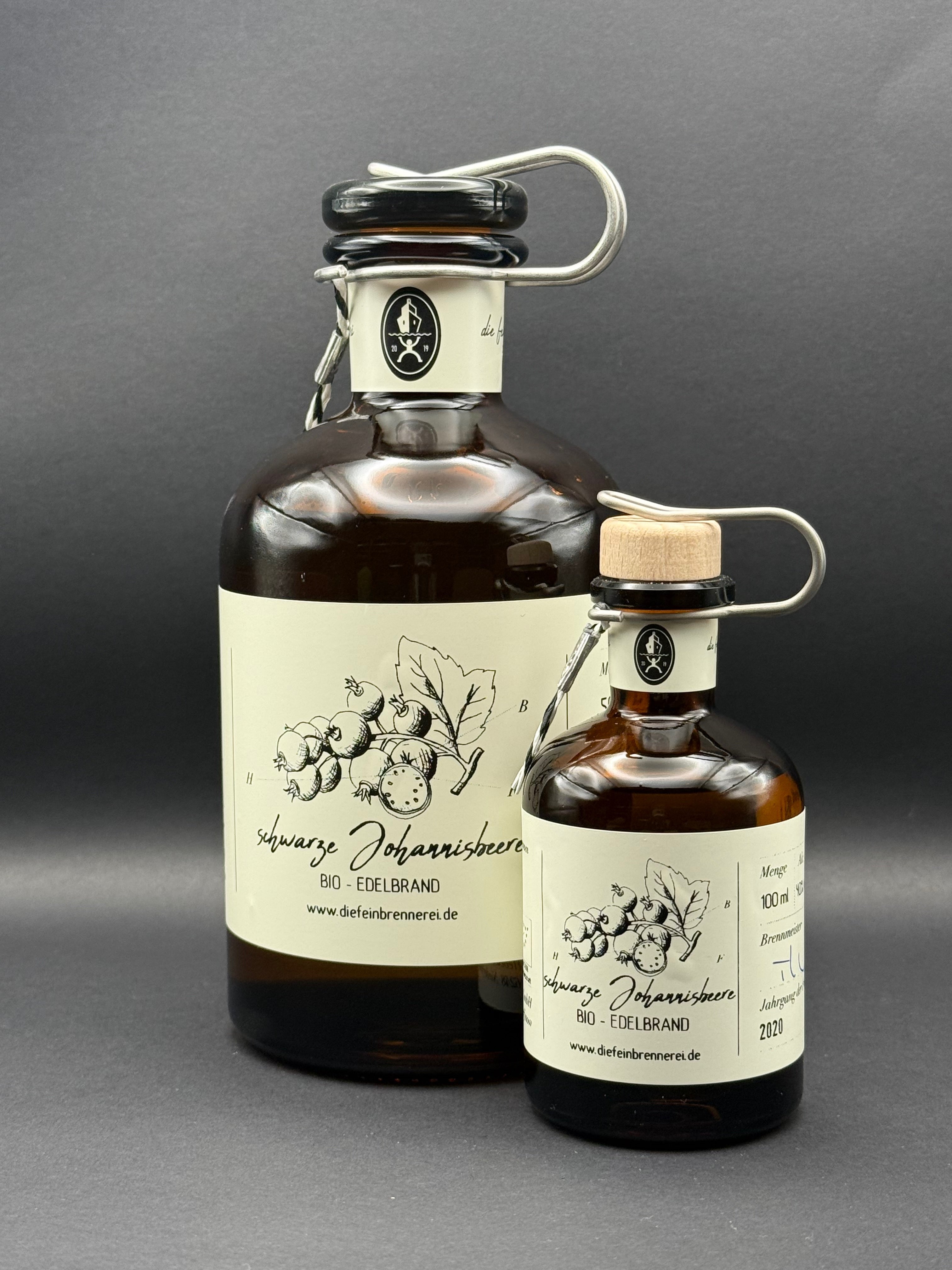 Schwarze Johannisbeere - Edelbrand (bio zertifiziert)