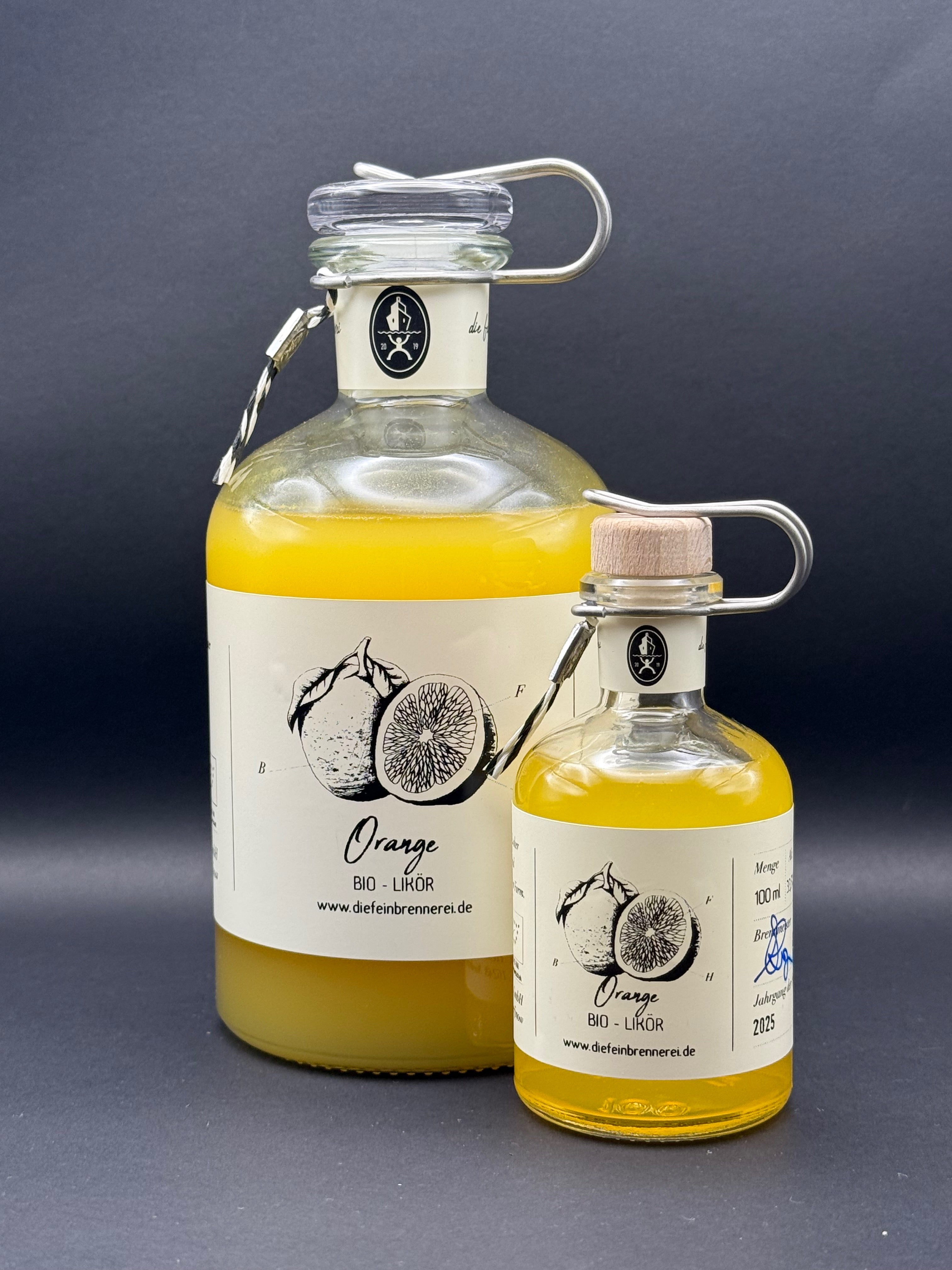 Orangen  - Likör (bio zertifiziert)