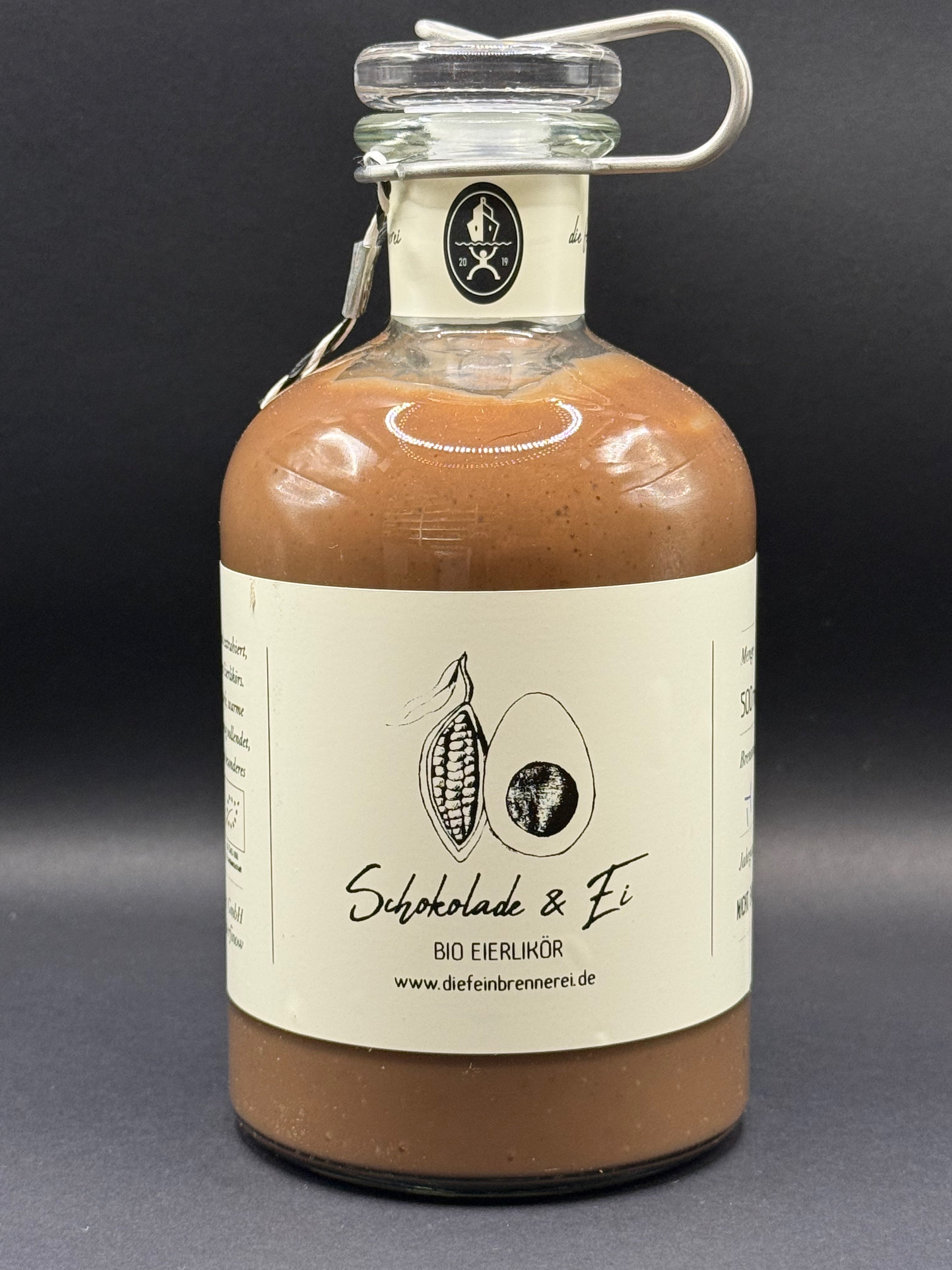 Eierlikör - Schokolade & Ei - Bio