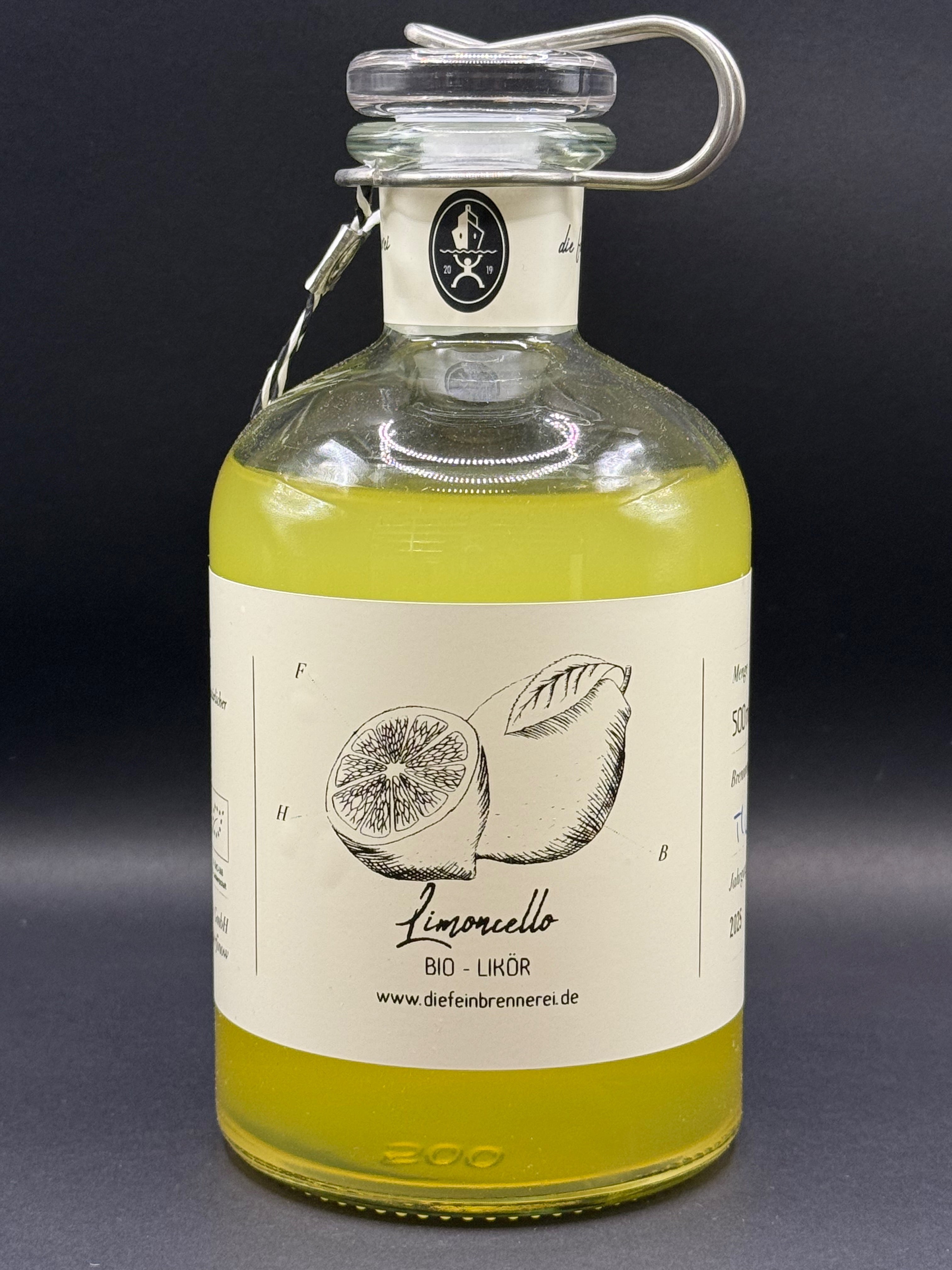 Limoncello  - Likör (bio zertifiziert)