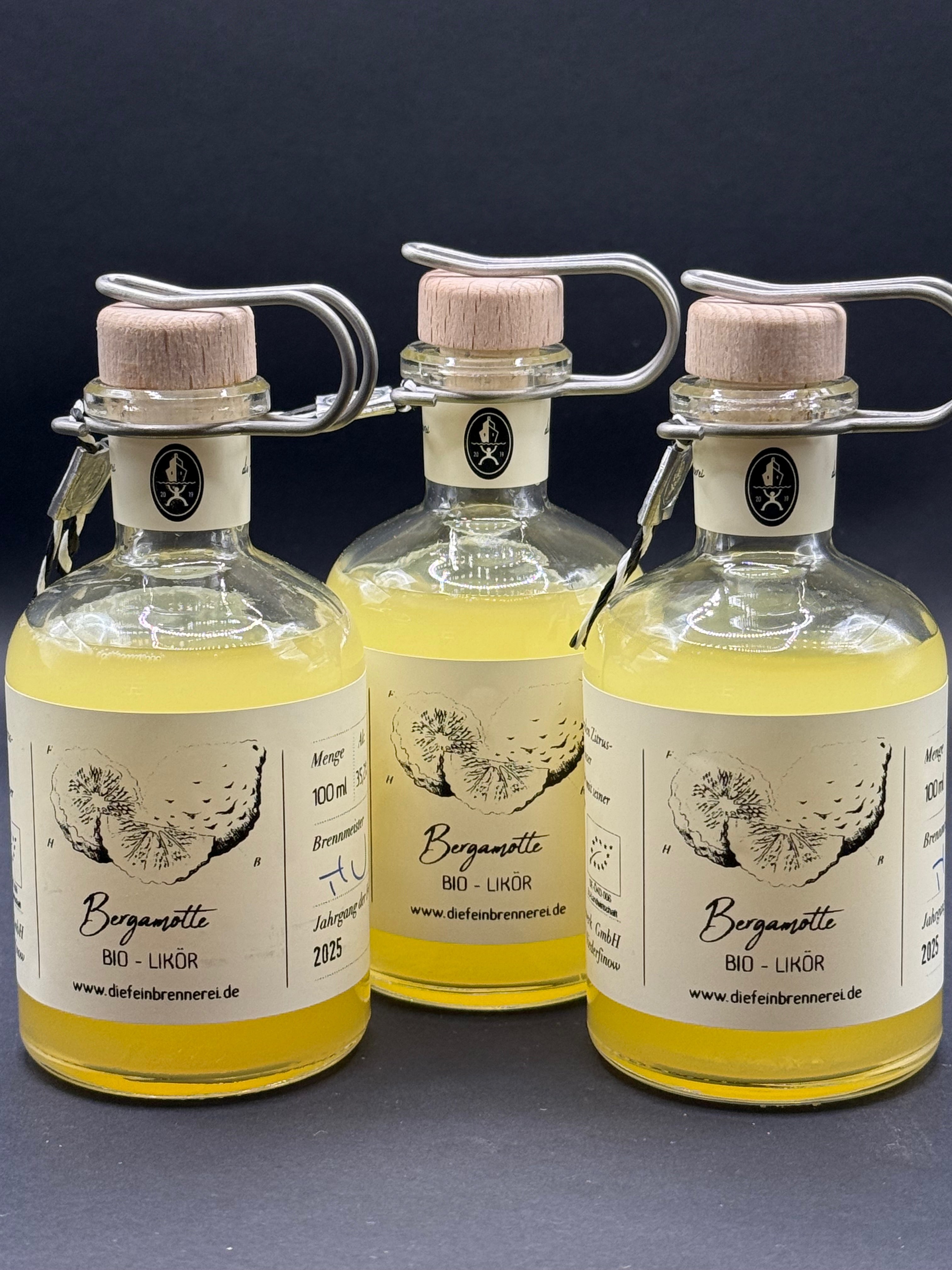 Bergamotte - Likör (bio zertifiziert) - 100 ml