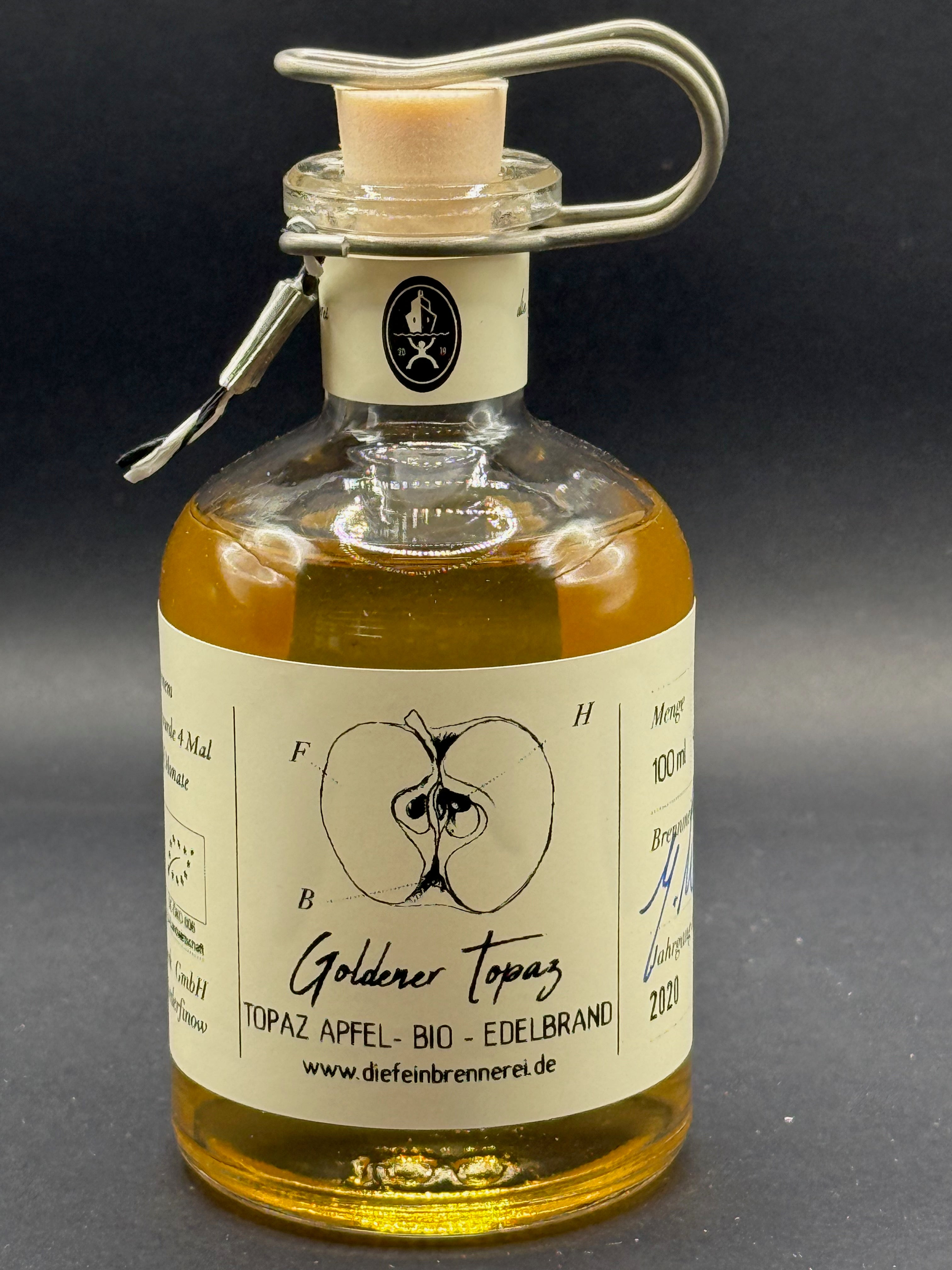FASSBELEGUNG I  Organic Topaz - Apple Brandy