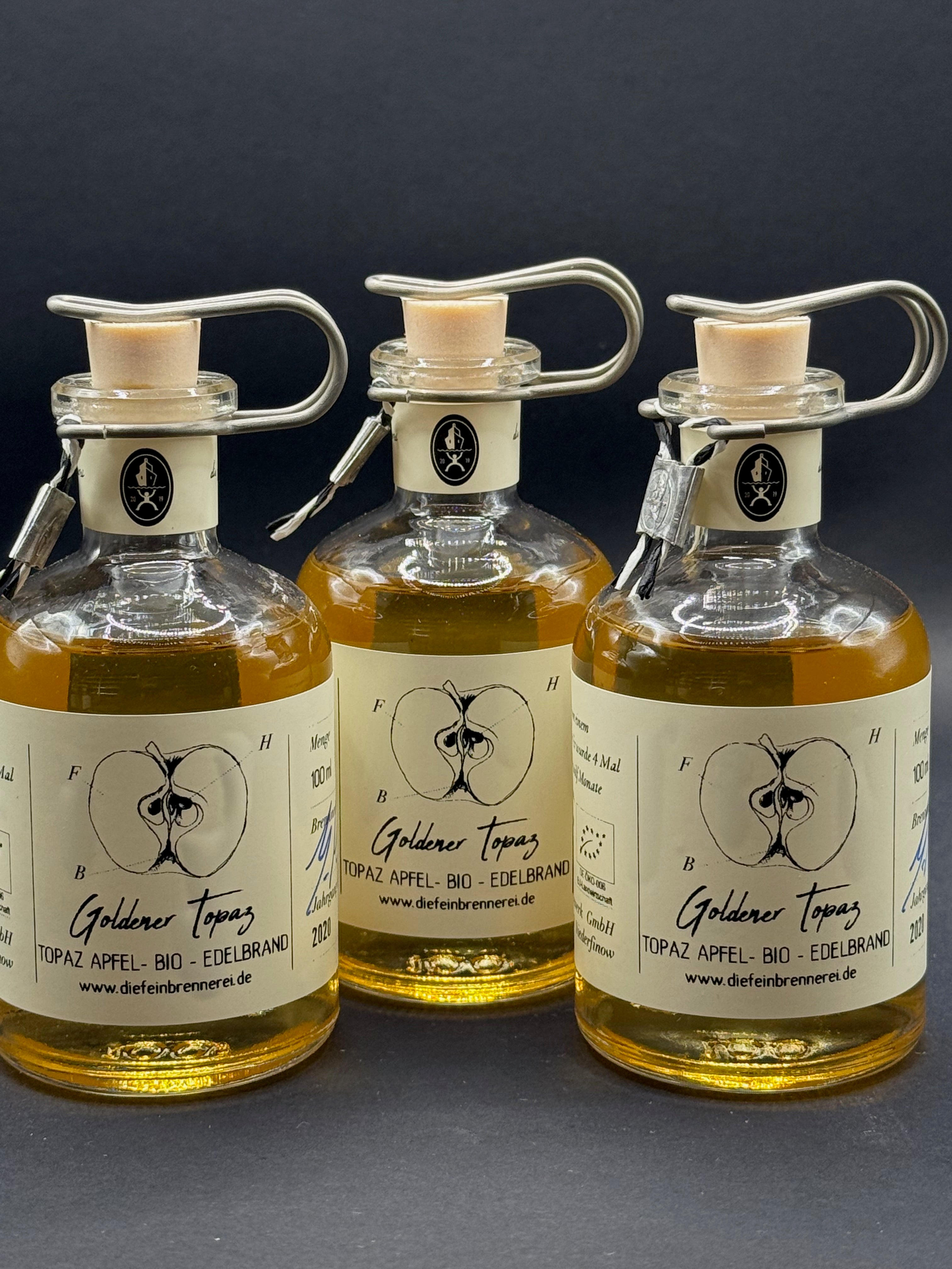 FASSBELEGUNG I  Organic Topaz - Apple Brandy