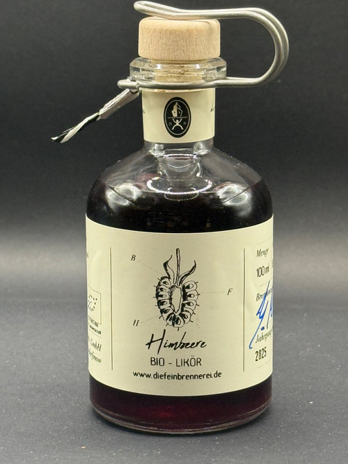 Raspberry liqueur (certified organic)